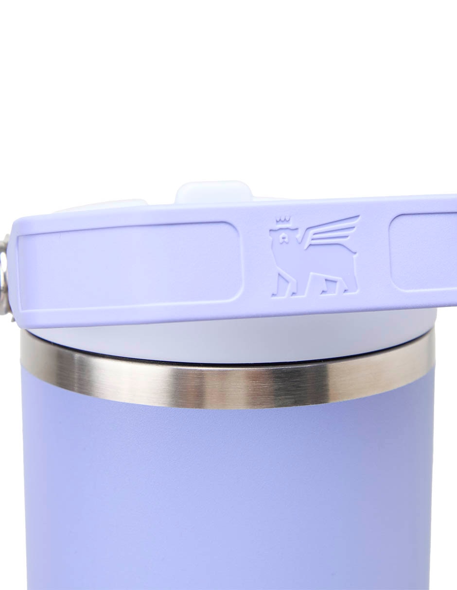 Termo de acero inoxidable con tapa flip top 887 ml 3