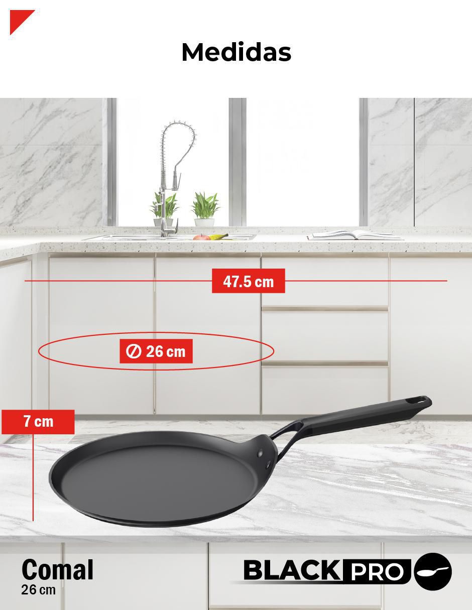 Comal de aluminio forjado 2