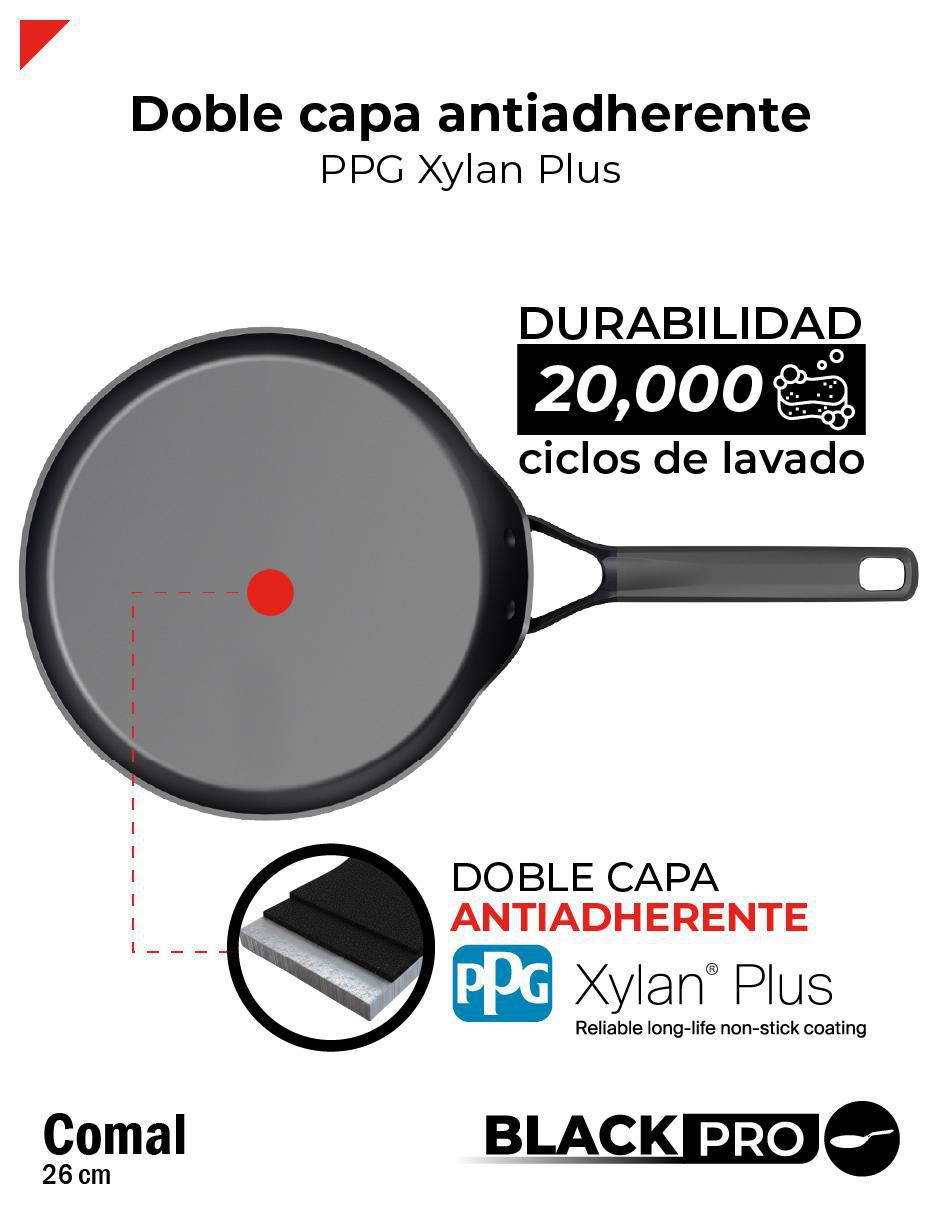 Comal de aluminio forjado 6