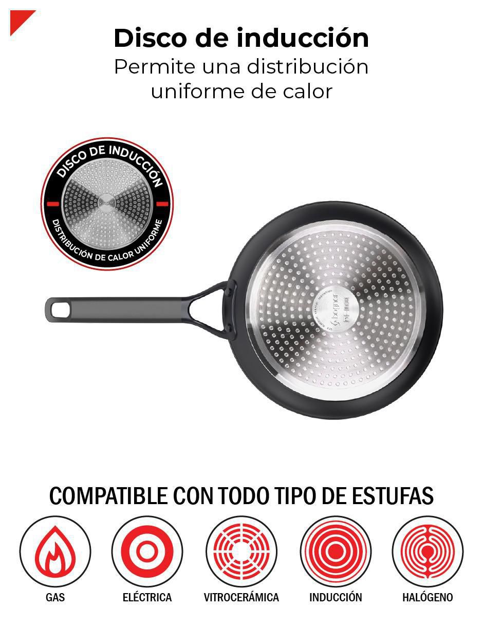 Sartén de aluminio forjado 4