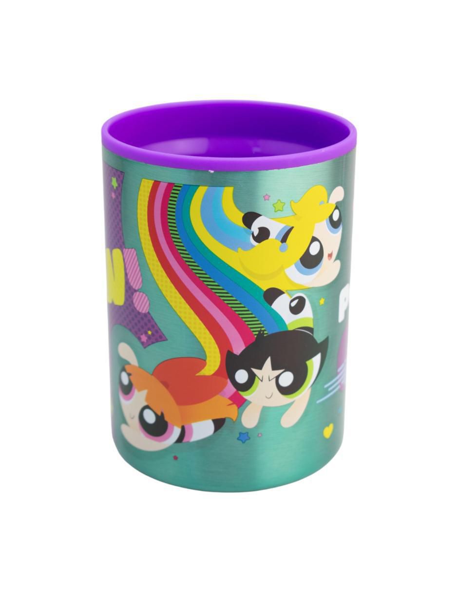 Termo doble pared de acero inoxidable Nickelodeon con tapa a presión 350 ml 2