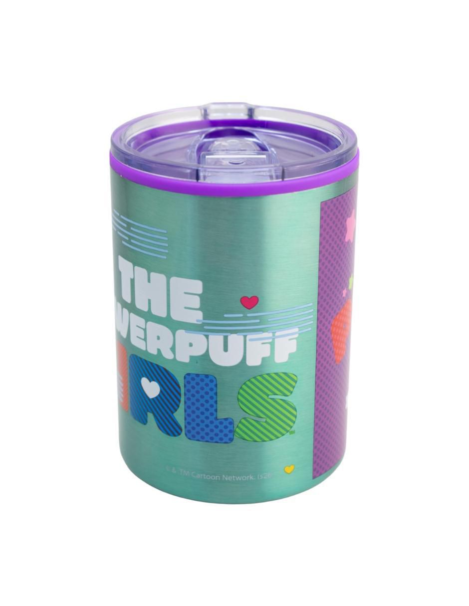 Termo doble pared de acero inoxidable Nickelodeon con tapa a presión 350 ml 4