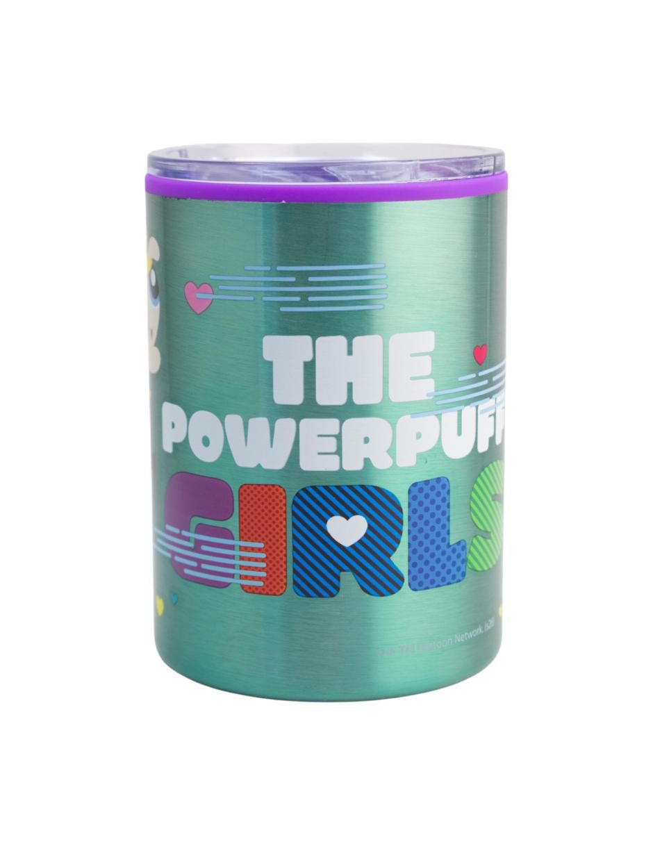 Termo doble pared de acero inoxidable Nickelodeon con tapa a presión 350 ml 6