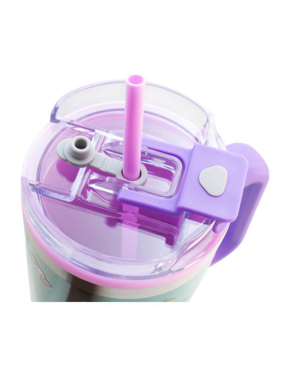 Termo doble pared de acero inoxidable Sanrio con tapa rosca 1.2 L 3
