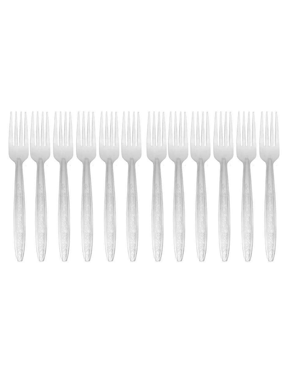 Set cubiertos laurel de acero inoxidable 12 piezas Set cubiertos laurel de acero inoxidable 12 piezas