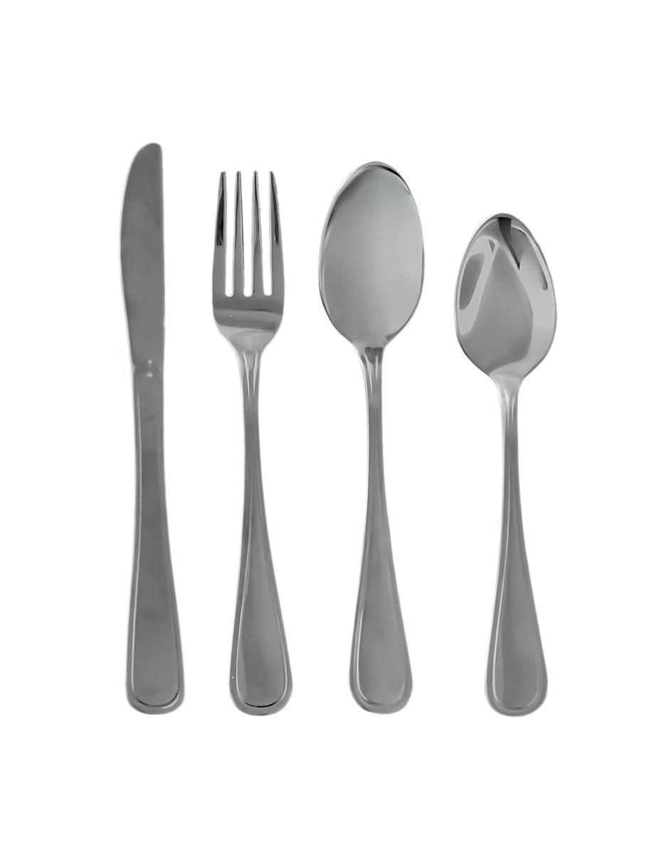 Set cubiertos barcelona de acero inoxidable 24 piezas 2