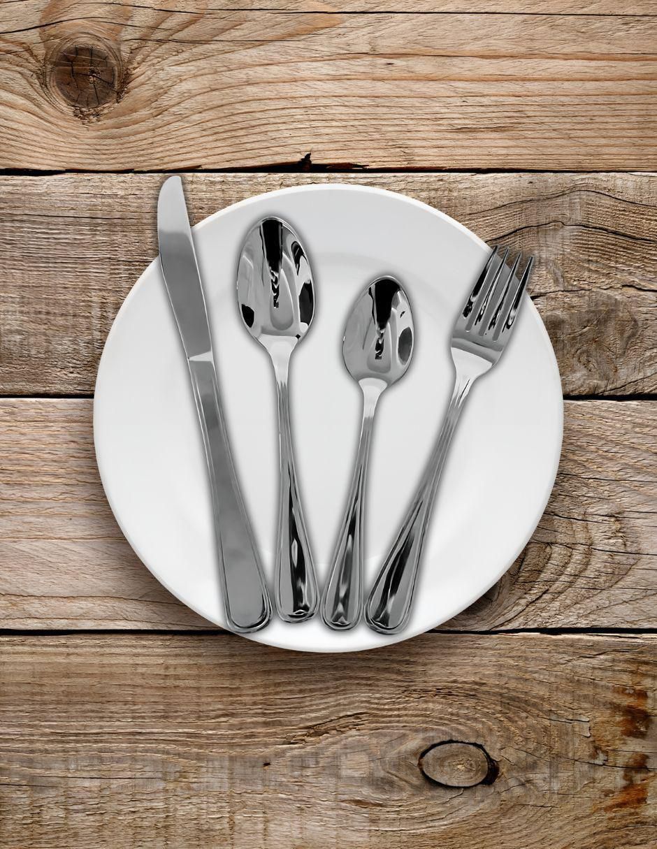 Set cubiertos barcelona de acero inoxidable 24 piezas 3