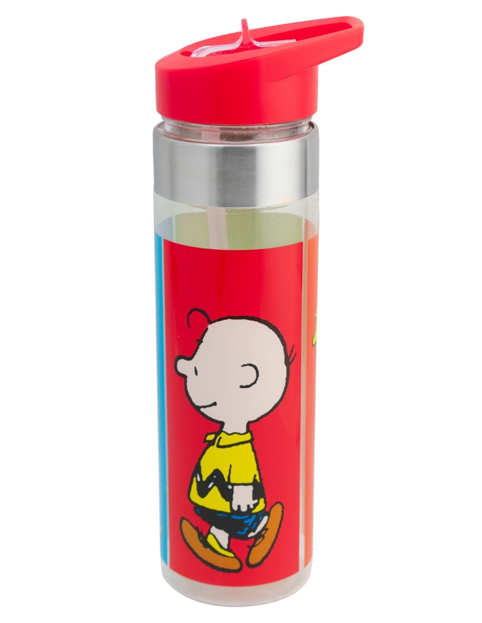 Botella hidratación Peanuts con tapa push pull 650 ml 4