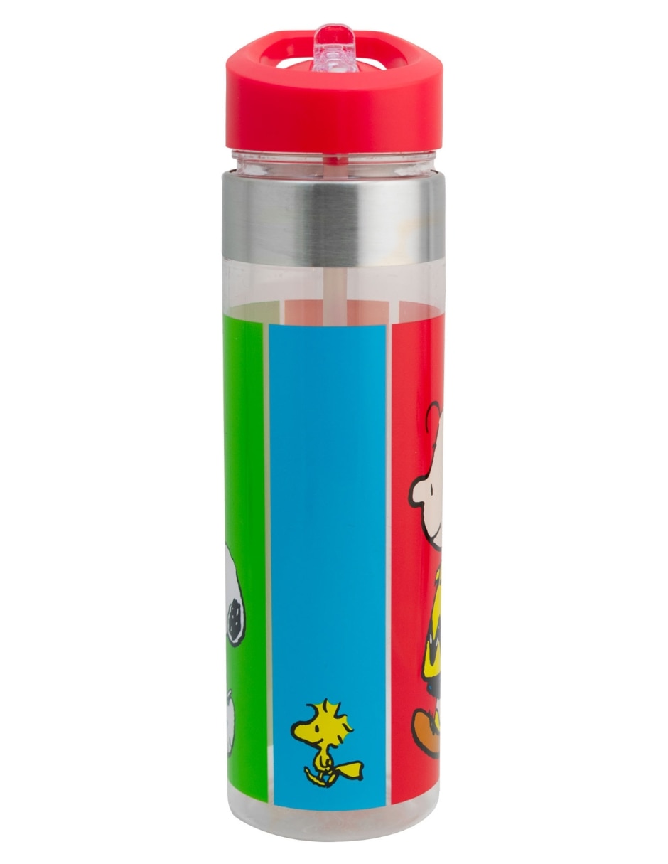 Botella hidratación Peanuts con tapa push pull 650 ml 3