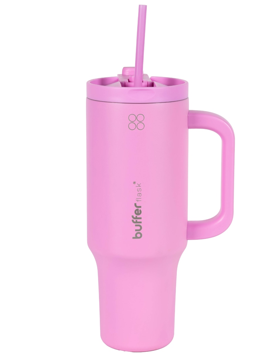 Termo de acero inoxidable con tapa rosca 1