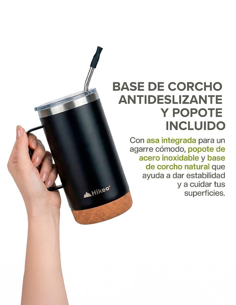 Set termo de acero inoxidable con tapa disc top