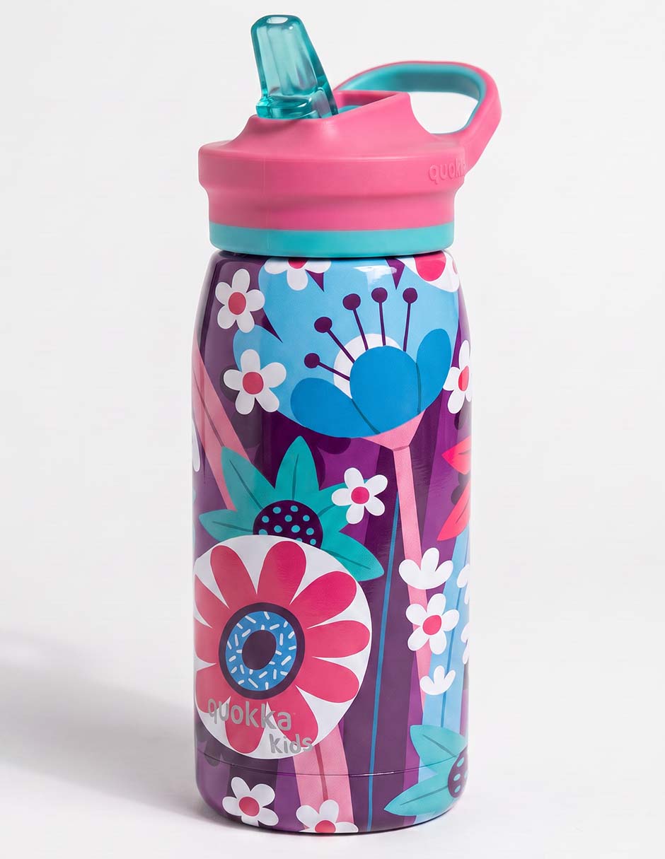 Termo de acero inoxidable con tapa rosca 445 ml 2