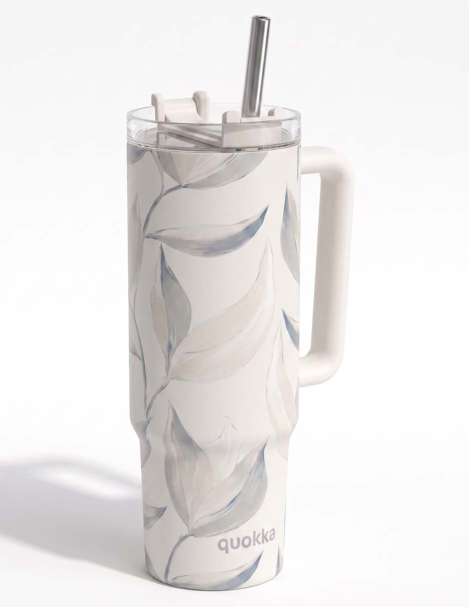 Termo de acero inoxidable con tapa rosca 950 ml 2