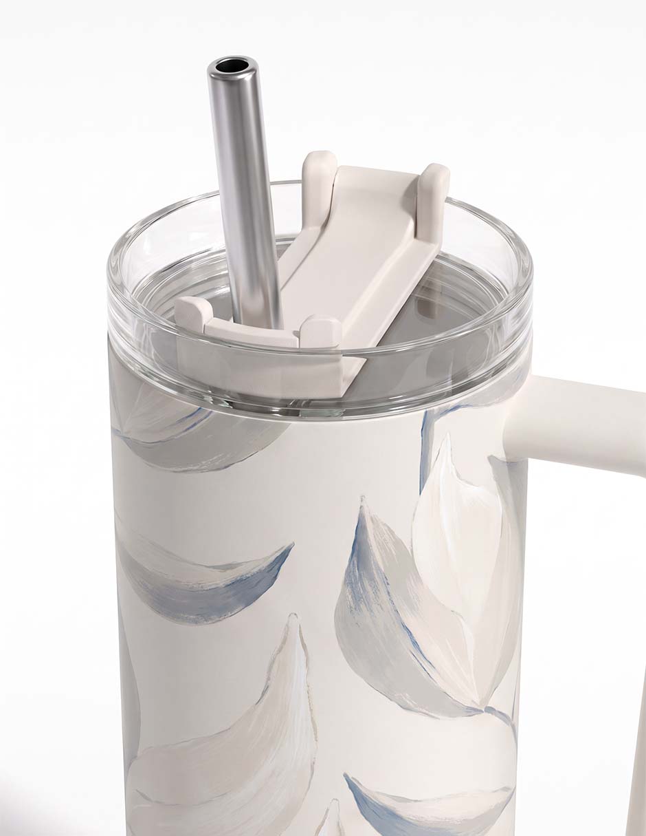 Termo de acero inoxidable con tapa rosca 950 ml