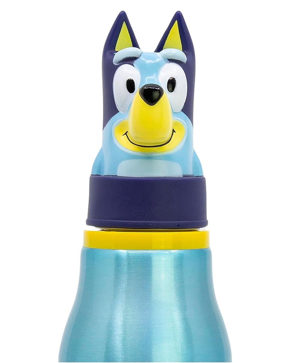 Botellade agua de plástico bluey con tapa rosca 600 ml Botellade agua de plástico bluey con tapa rosca 600 ml