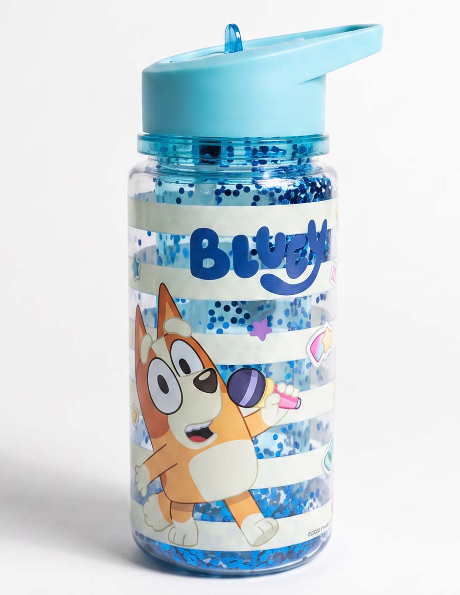 Botella de agua de plástico bluey con tapa rosca 330 ml 1