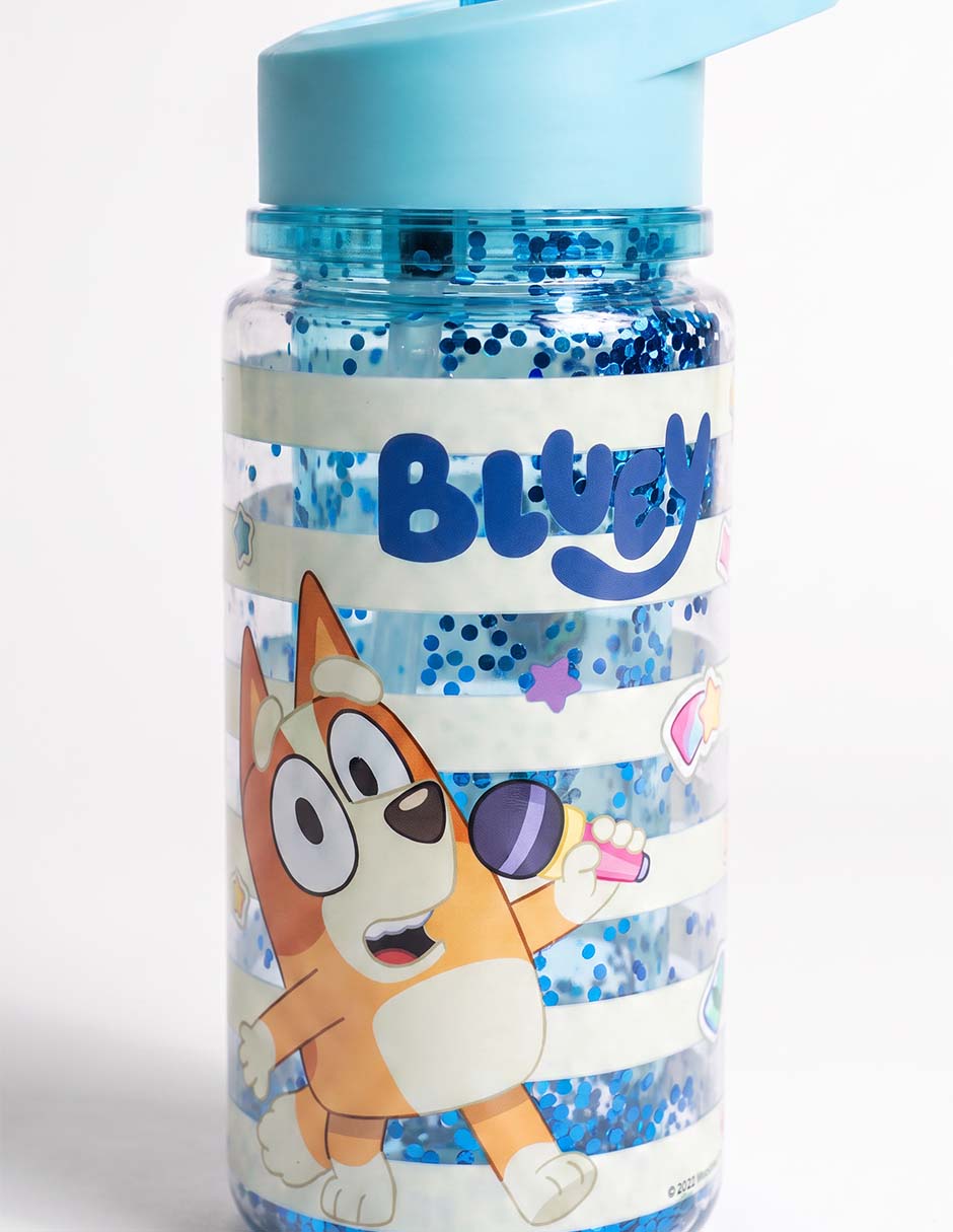 Botella de agua de plástico bluey con tapa rosca 330 ml Botella de agua de plástico bluey con tapa rosca 330 ml