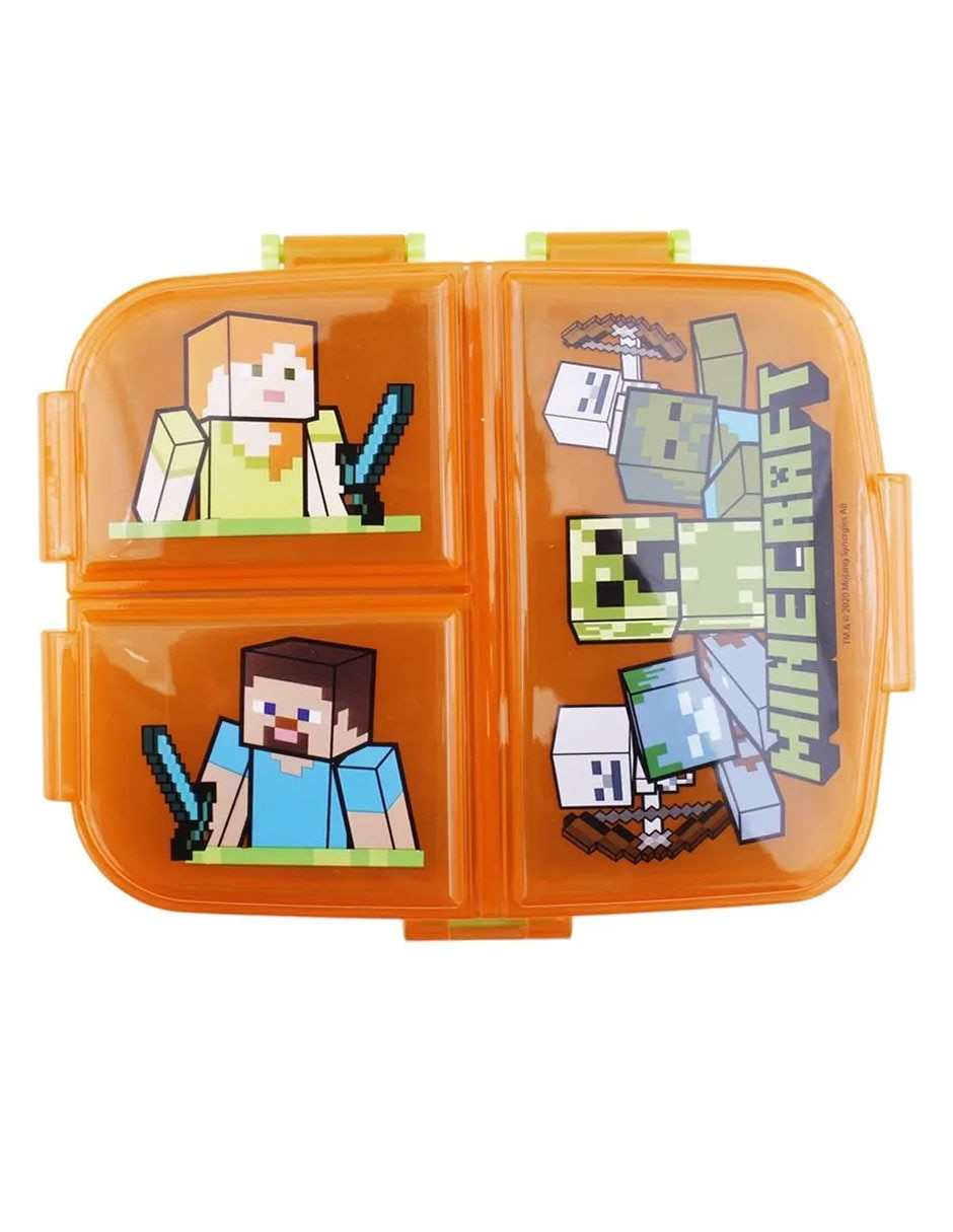 Contenedor Minecraft de plástico