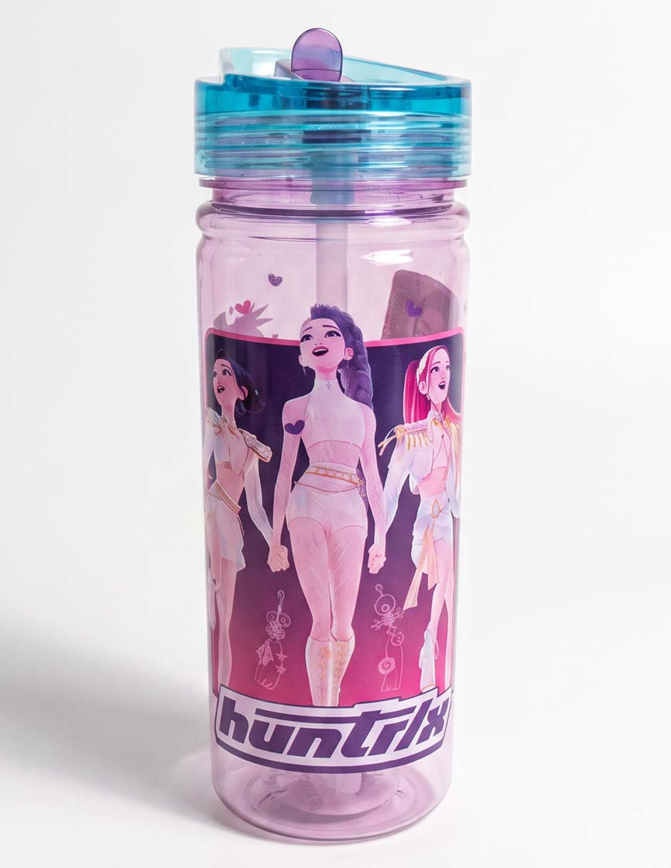 Botella de agua de plástico con tapa flip top 580 ml 1