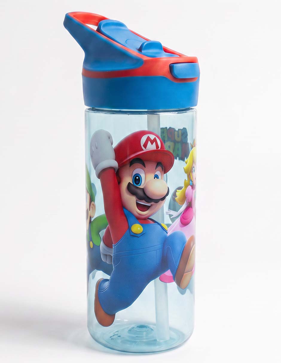 Botella de plástico con tapa flip top 475 ml 2