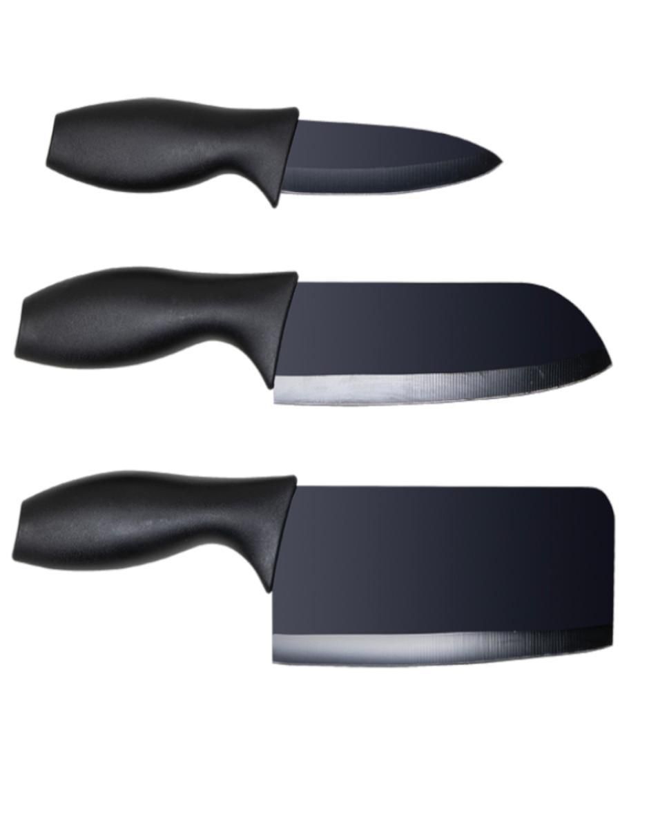 Set de cuchillos multiusos Ideen Cook 3 piezas