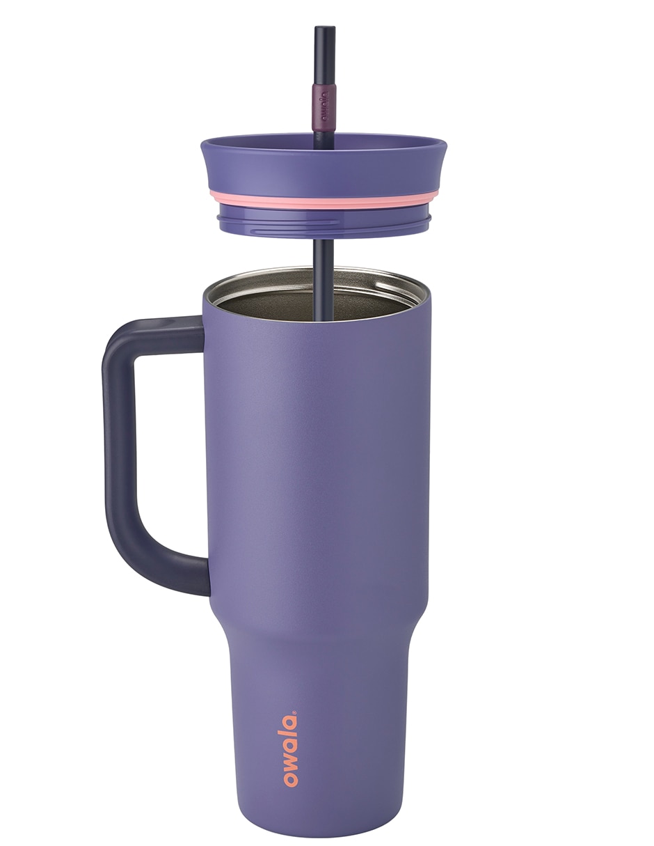 Termo de acero inoxidable con tapa rosca 1.1 L 2