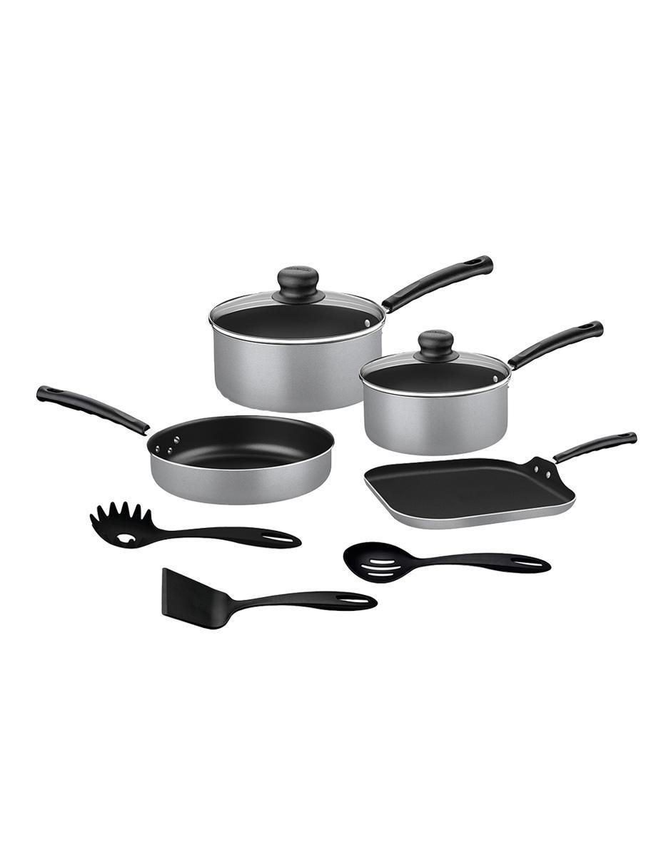 'batería de cocina' new primaware 'de' aluminio 'antiadherente' starflon max 9 piezas 'piezas'