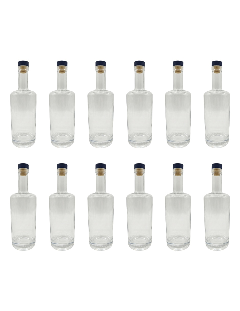de Cristal Transparencia Premium con tapa No aplica 750 ml