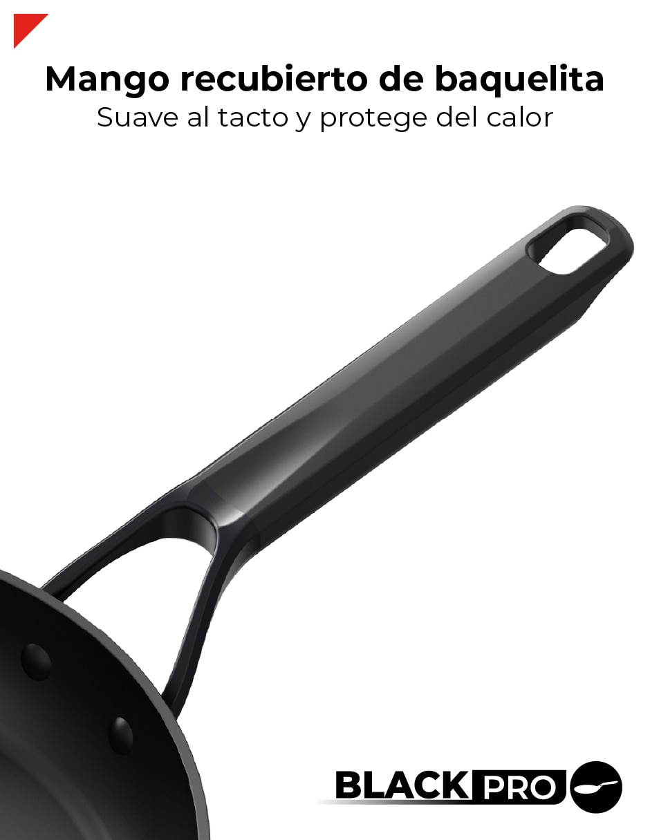Set de sartenes de aluminio forjado 2 piezas 7