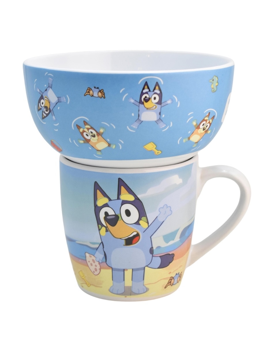 Set de taza de colección Bluey 2 piezas 1