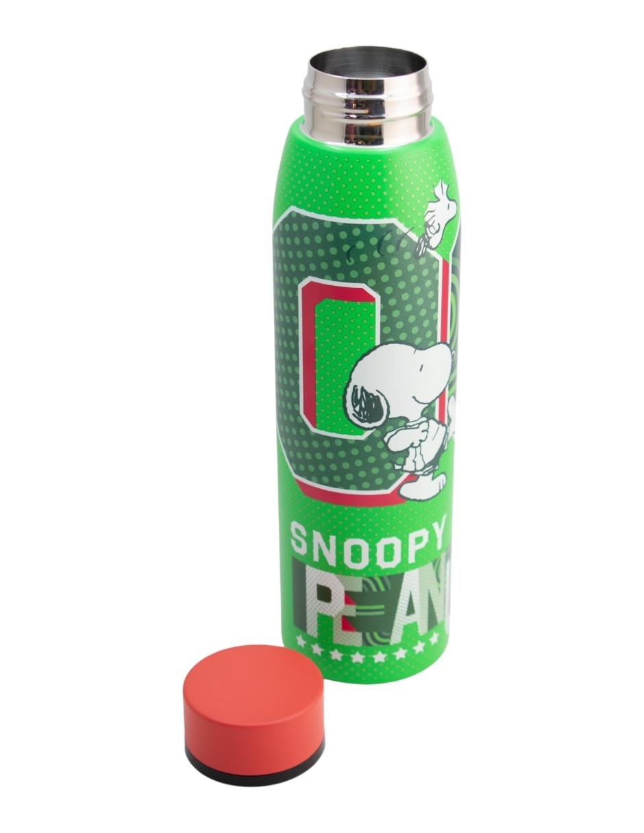 Termo de acero Snoopy mundial con tapa rosca 750 ml Termo de acero Snoopy mundial con tapa rosca 750 ml