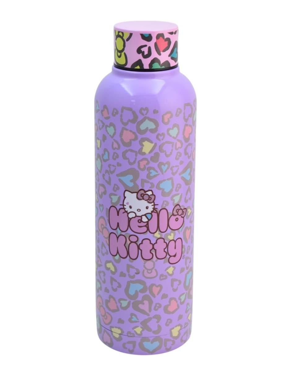 Termo de acero inoxidable Hello Kitty con tapa rosca 500 ml 1