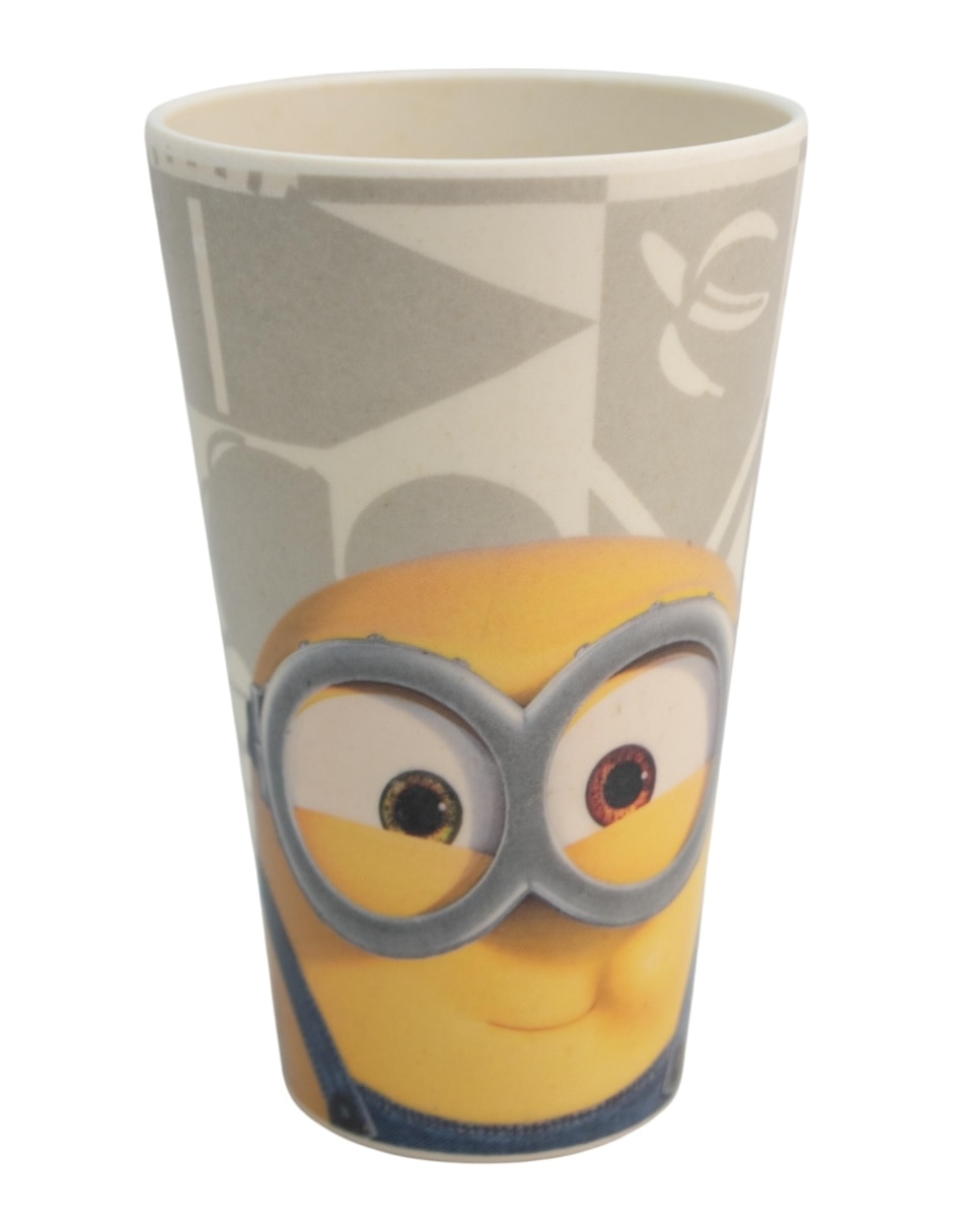 Vajilla cerrada Minions de bambú para 4 personas Vajilla cerrada Minions de bambú para 4 personas