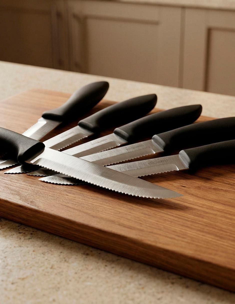 Set de cuchillos para carne aquila 6 piezas
