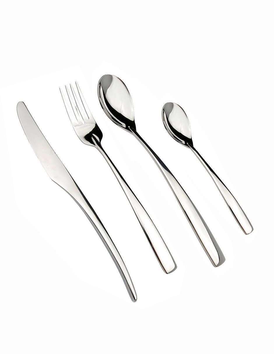 Set cubiertos de acero inoxidable 16 piezas