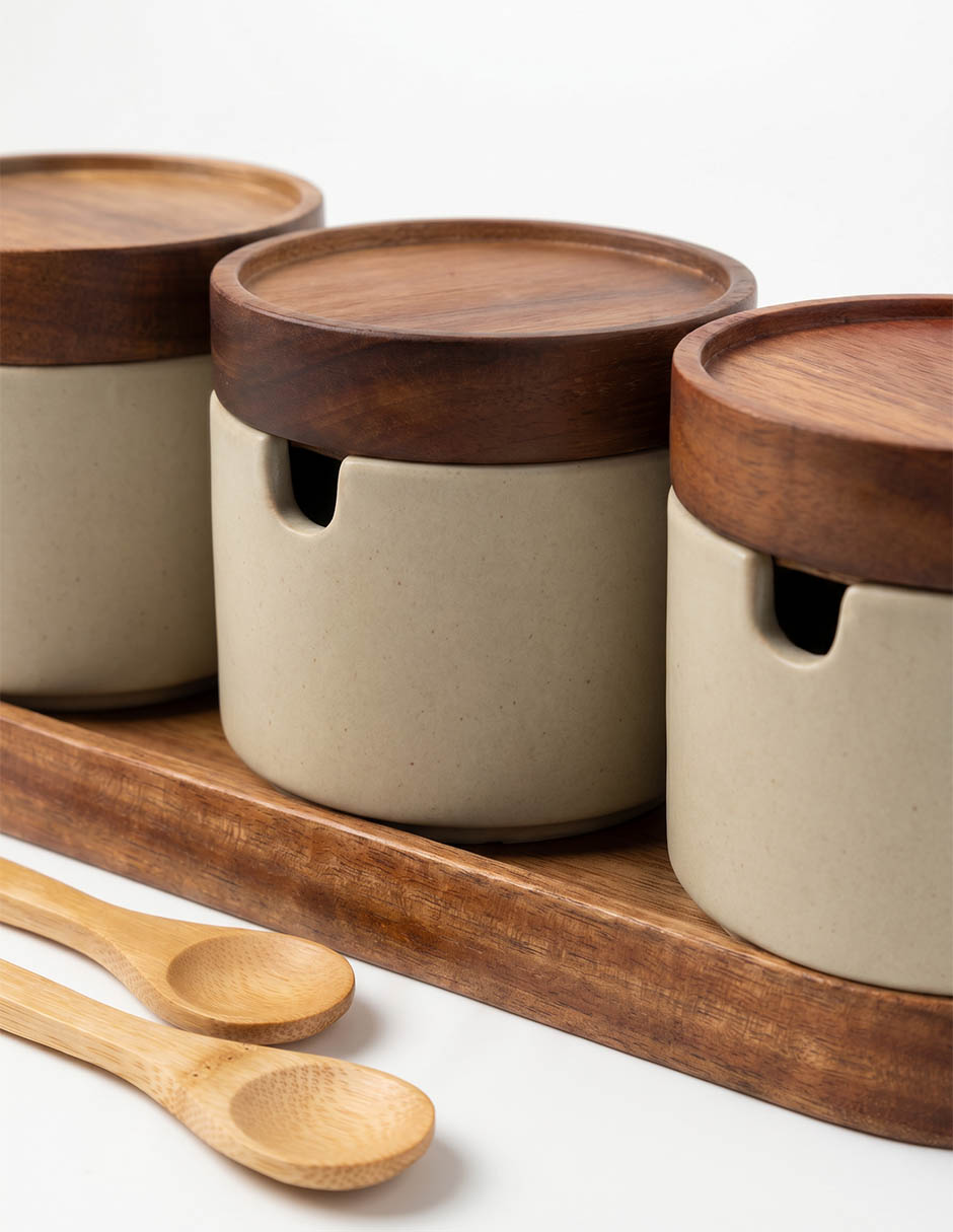 Set salseras legnade stoneware 250 ml Set salseras legnade stoneware 250 ml