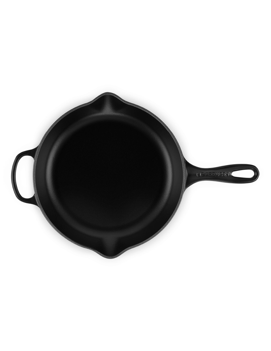 Sartén Matte Black de hierro fundido 3