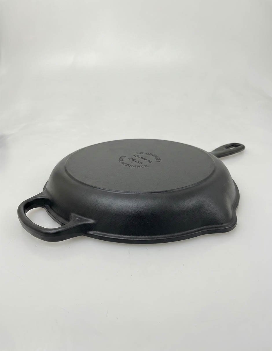 Sartén Matte Black de hierro fundido 5