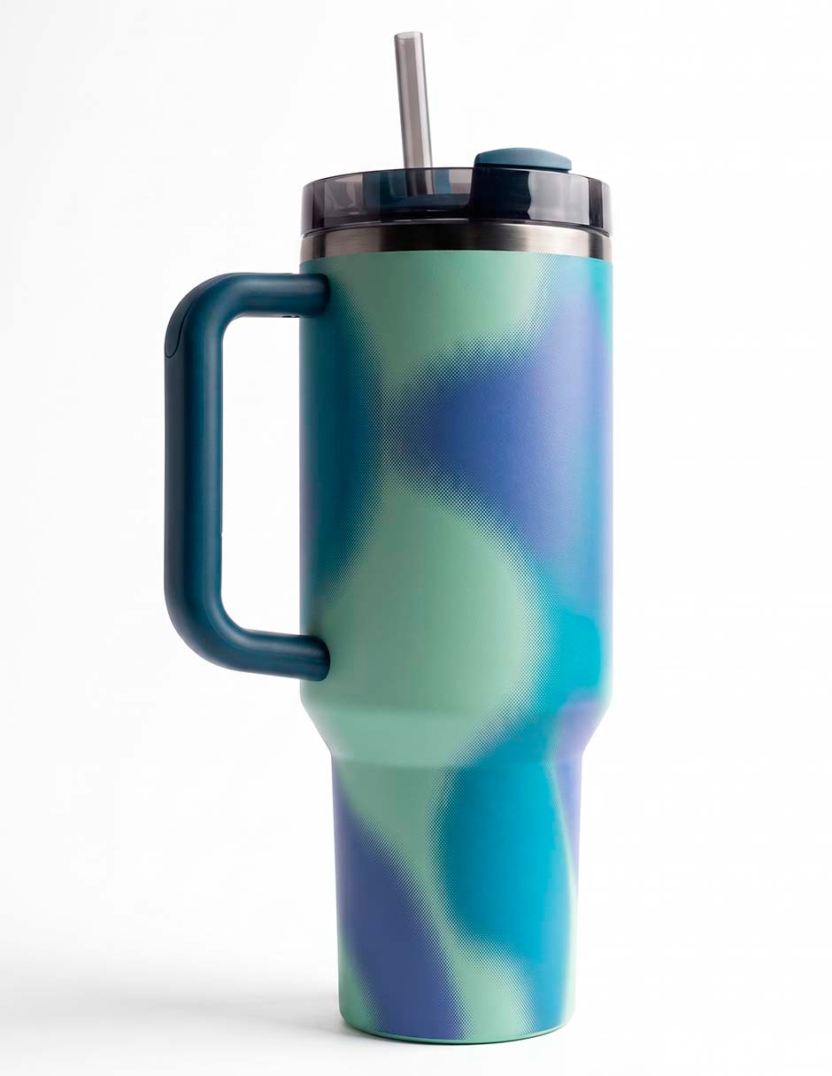 Termo de acero inoxidable con tapa de rosca 1.2 l 3