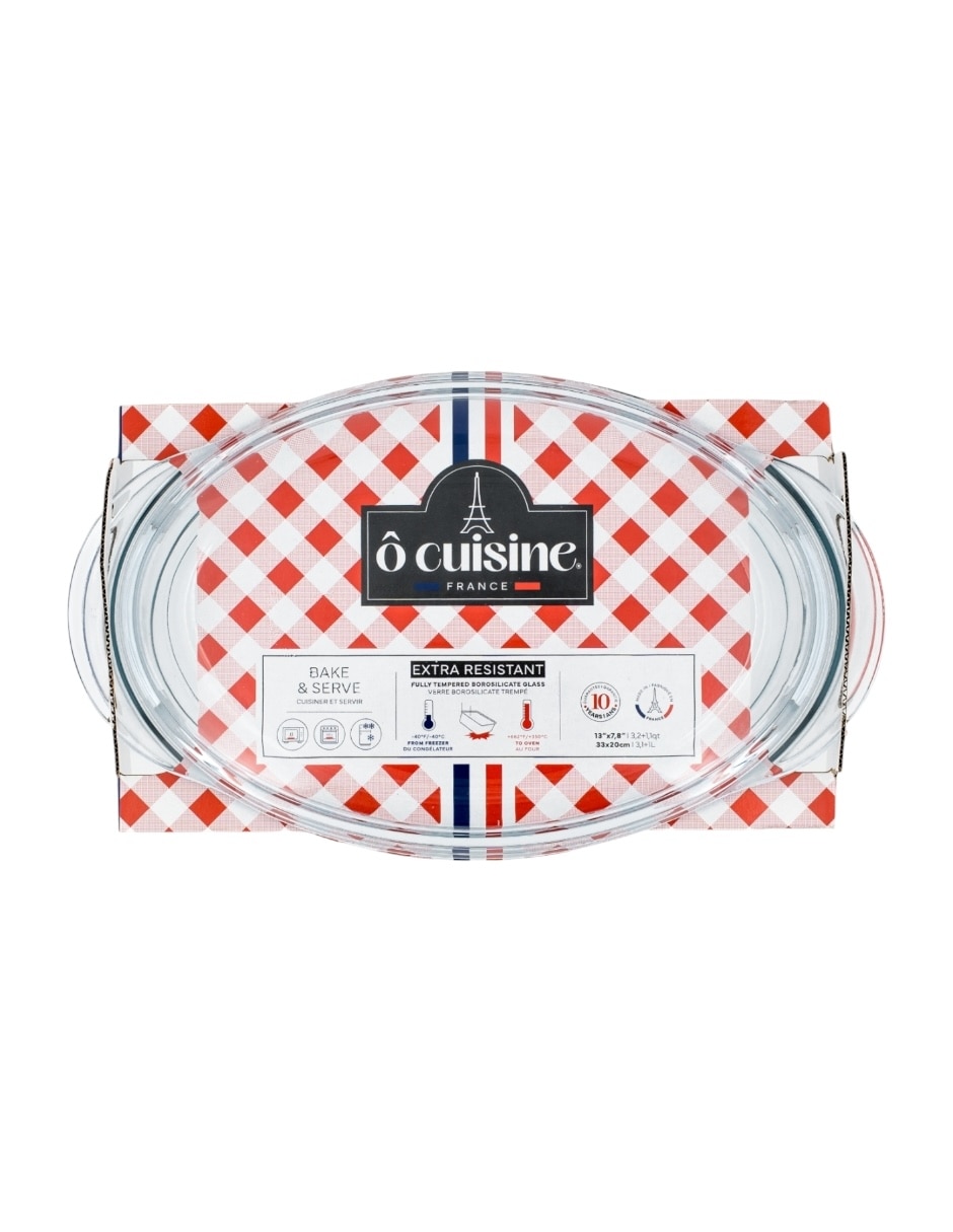Refractario de vidrio templado Ocuisine 3