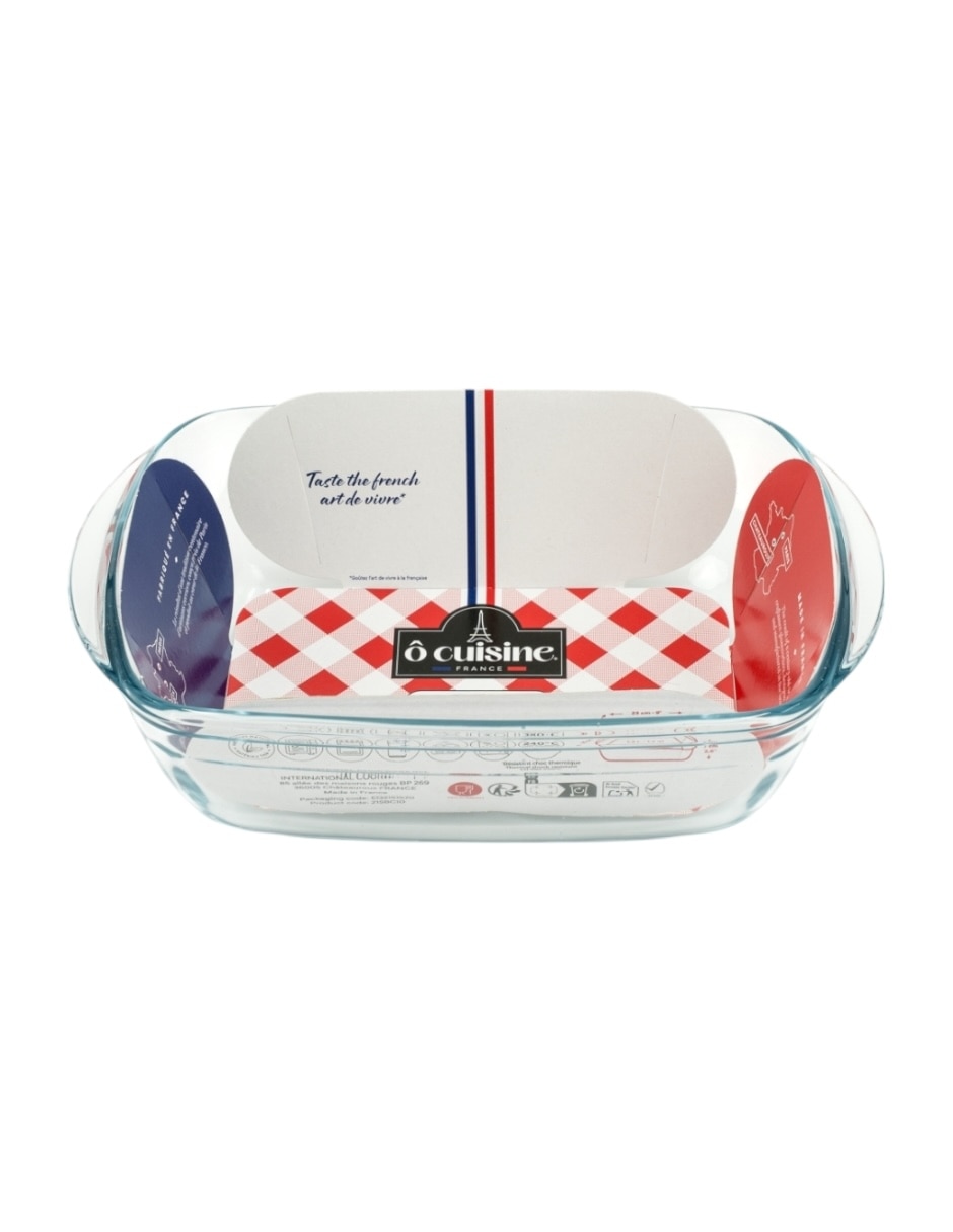 Refractario de vidrio templado Ocuisine 3