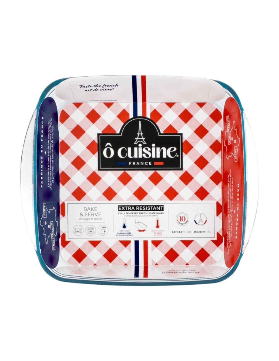 Refractario de vidrio templado Siglo XXI Ocuisine