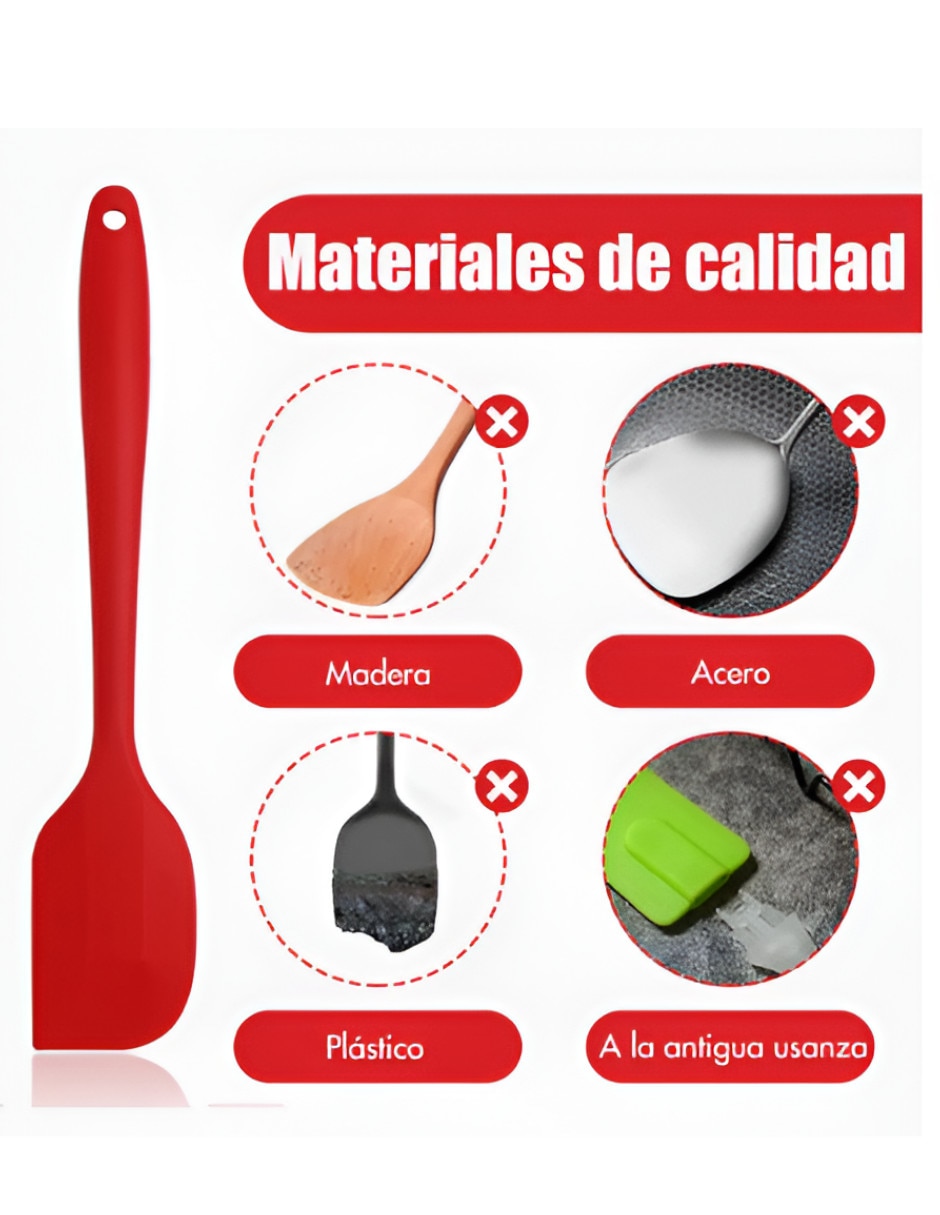 Set espátulas Xtelar silicón 2