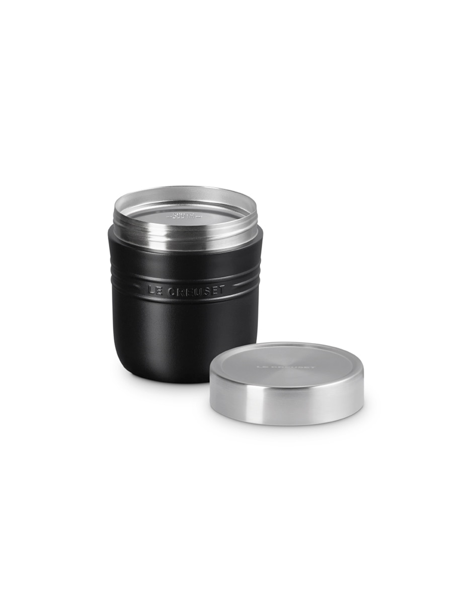 Termo de acero inoxidable con tapa a presión 500 ml 4