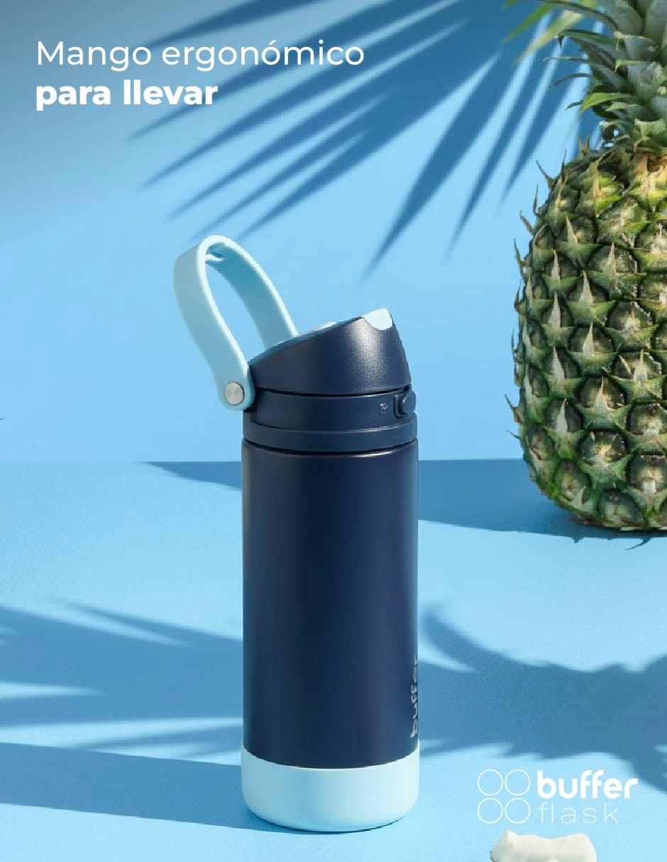 Termo de acero inoxidable Praslin con tapa flip top 2