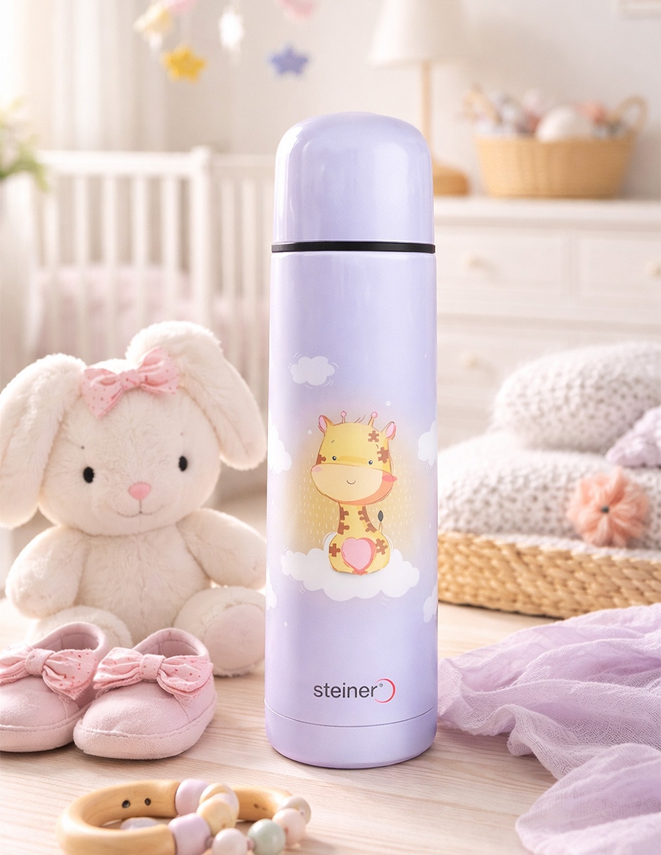 Termo doble pared Steiner de acero inoxidable con tapa rosca 750 ml
