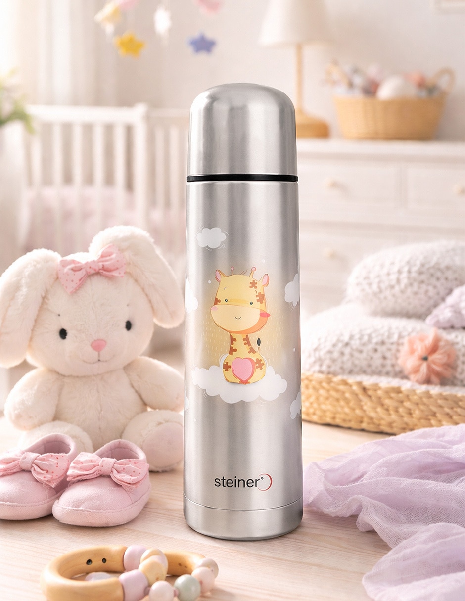 Termo doble pared Steiner de acero inoxidable con tapa rosca 750 ml