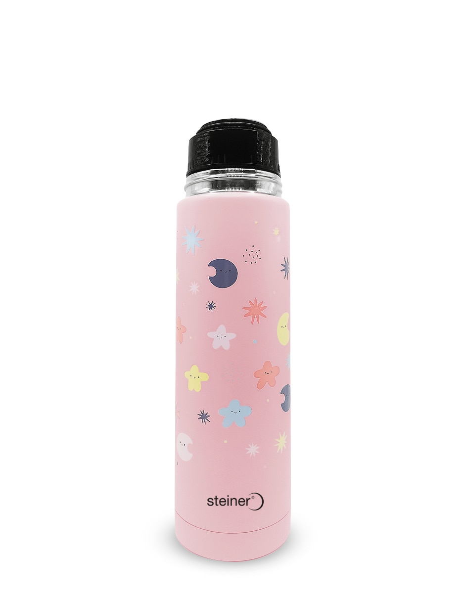 Termo doble pared de acero inoxidable con tapa rosca 500 ml