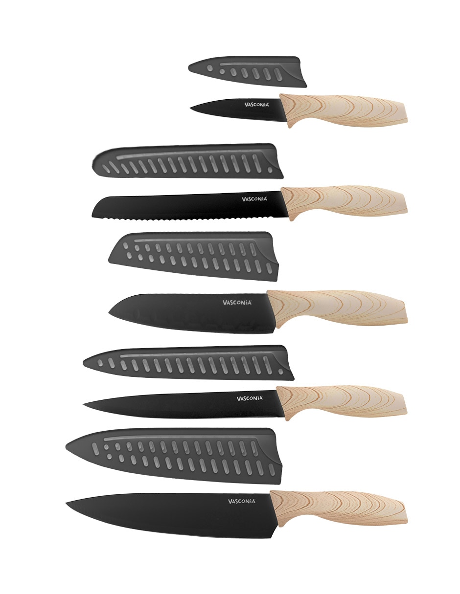 Set de cuchillos/cuchillo varios ceramic 10 piezas