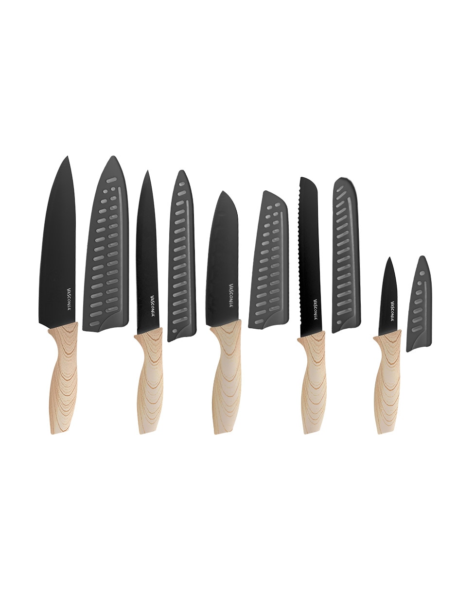 Set de cuchillos/cuchillo varios ceramic 10 piezas 1